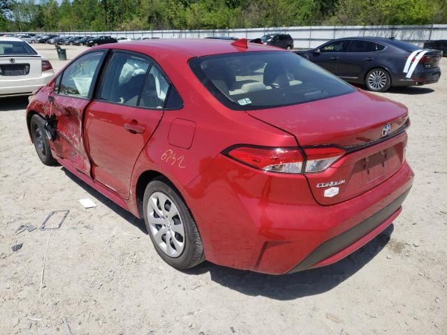 Photo 3 from auction – 2021 TOYOTA COROLLA LE with VIN JTDEPMAE5MJ130794