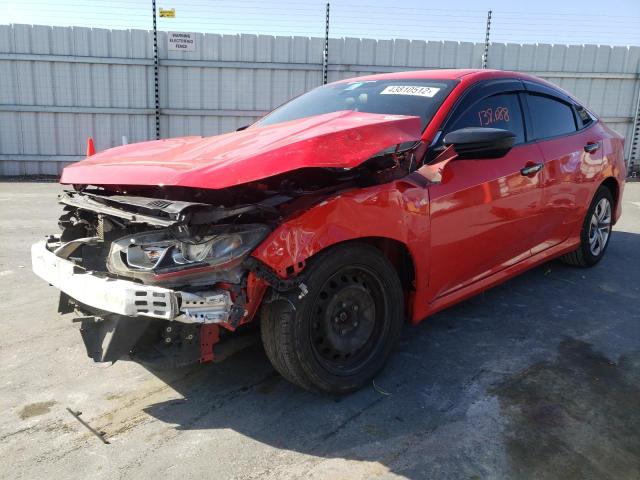 Photo 2 from auction – 2016 HONDA CIVIC LX with VIN 2HGFC2F59GH566357