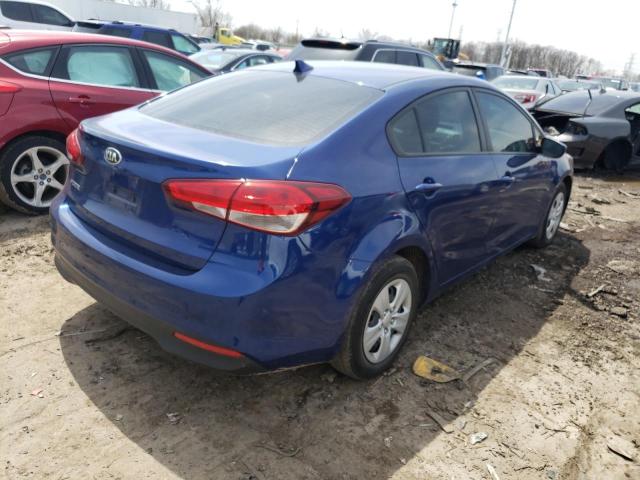 Photo 4 from auction – 2017 KIA FORTE LX with VIN 3KPFK4A77HE137785