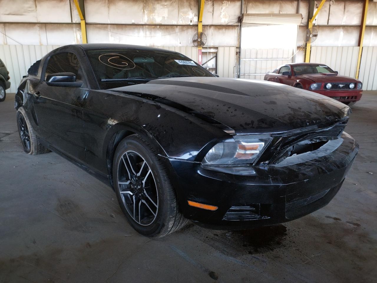 FORD MUSTANG 2012 with VIN 1ZVBP8AM4C5223859 - Photo from auction