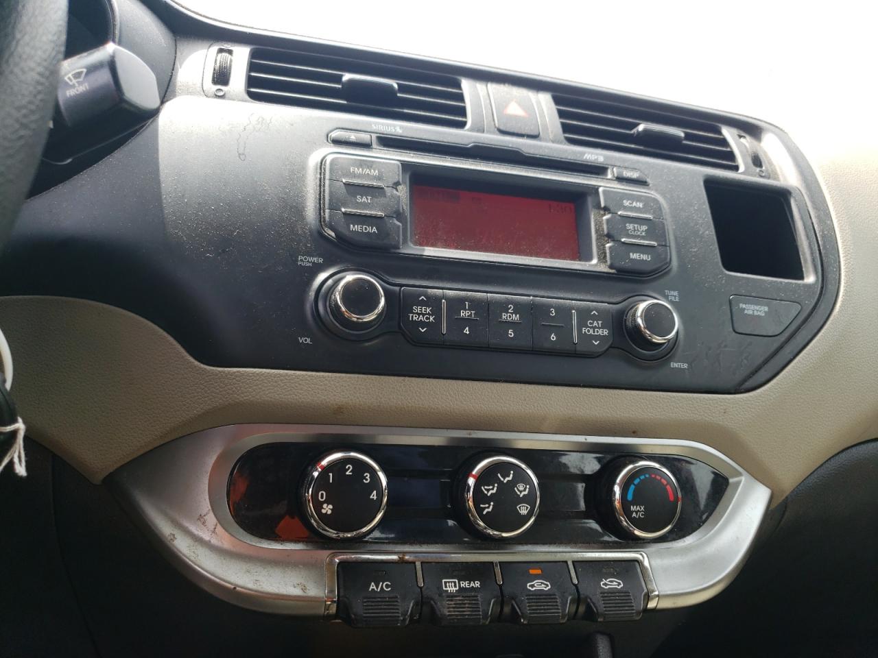 Photo 9 from auction – 2013 KIA RIO LX with VIN KNADM4A38D6242007