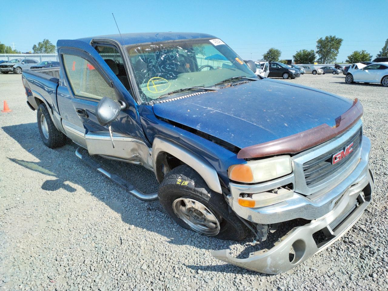GMC NEW SIERRA 2003 with VIN 2GTEK19T531235084 - Photo from auction