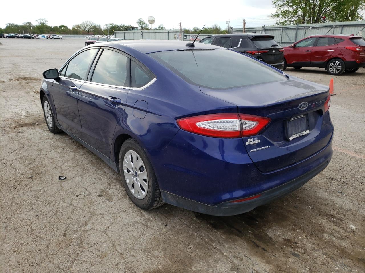 Photo 3 from auction – 2014 FORD FUSION S with VIN 1FA6P0G71E5371404