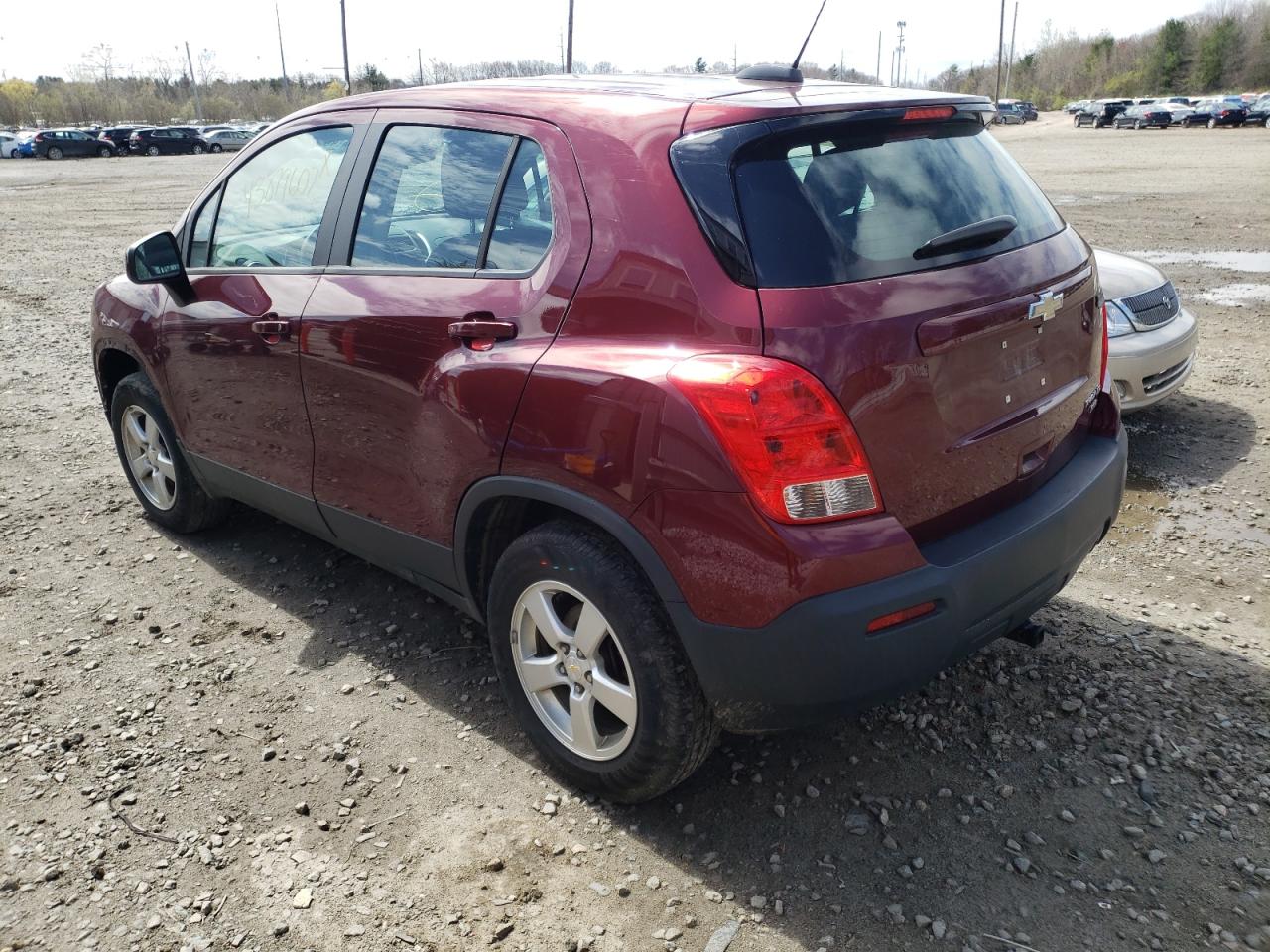 Photo 3 from auction – 2016 CHEVROLET TRAX LS with VIN 3GNCJNSB6GL262843