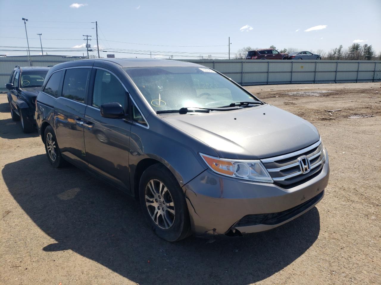 HONDA ODYSSEY EX 2012 with VIN 5FNRL5H61CB050559 - Photo from auction