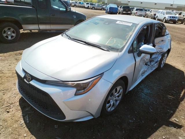 Photo 2 from auction – 2021 TOYOTA COROLLA LE with VIN 5YFEPMAEXMP227307