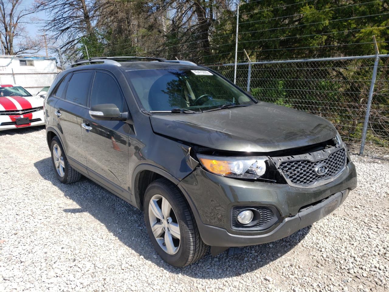 KIA SORENTO EX 2012 with VIN 5XYKU3A69CG264298 - Photo from auction