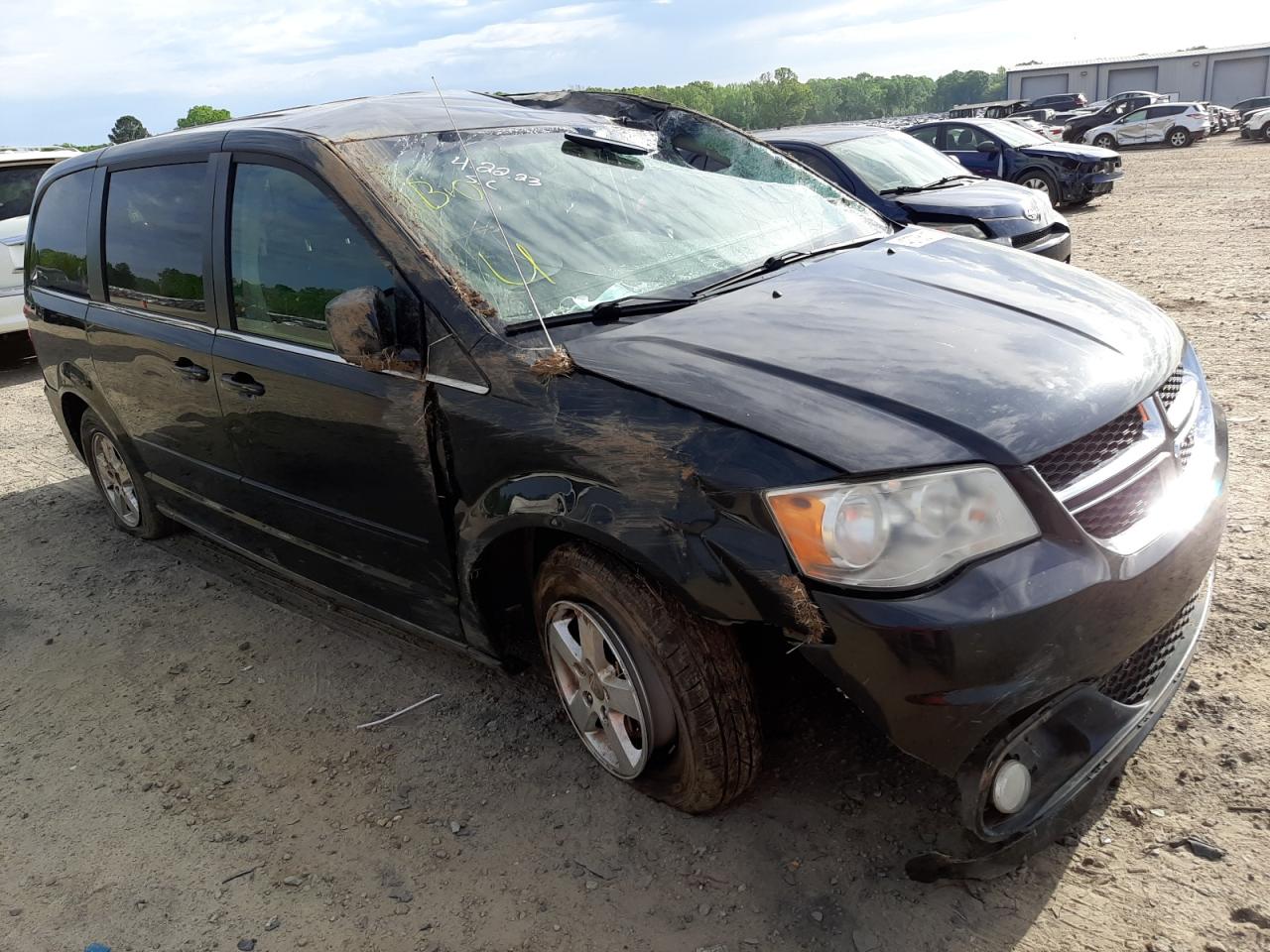 DODGE GRAND CARA 2012 with VIN 2C4RDGDG3CR128884 - Photo from auction