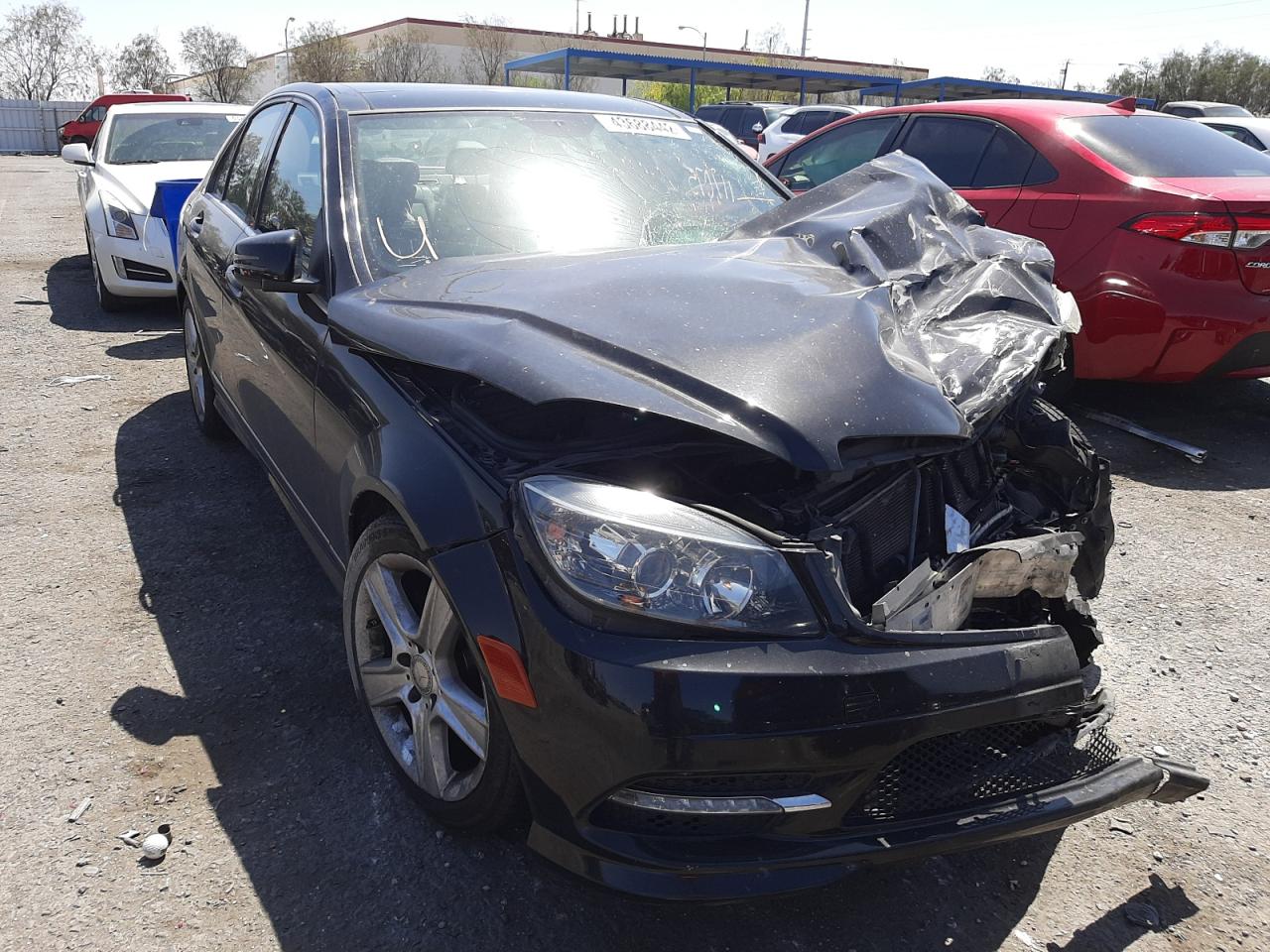MERCEDES-BENZ C 300 2011 with VIN WDDGF5EB6BA458567 - Photo from auction