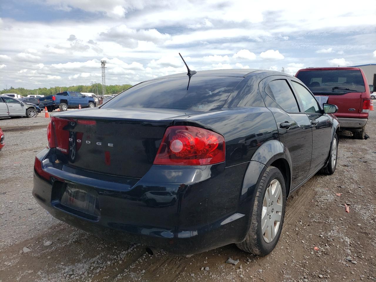Photo 4 from auction – 2012 DODGE AVENGER SE with VIN 1C3CDZAB4CN266056