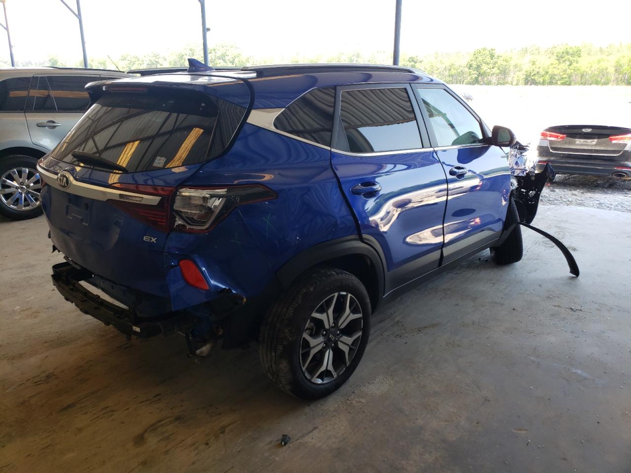 Photo 4 from auction – 2021 KIA SELTOS EX with VIN KNDERCAA1M7105065