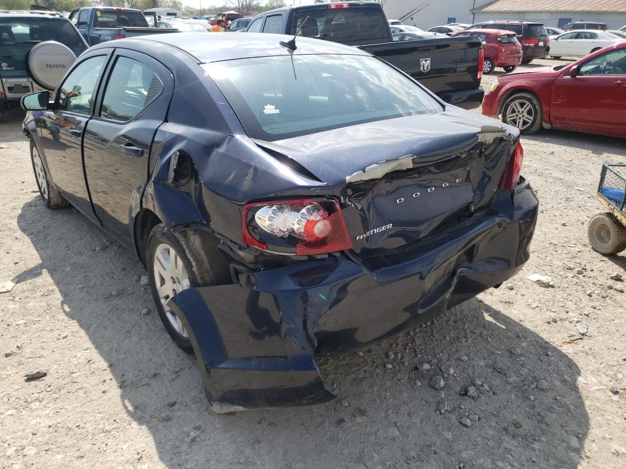 Photo 9 from auction – 2012 DODGE AVENGER with VIN 1C3CDZAB8CN112143