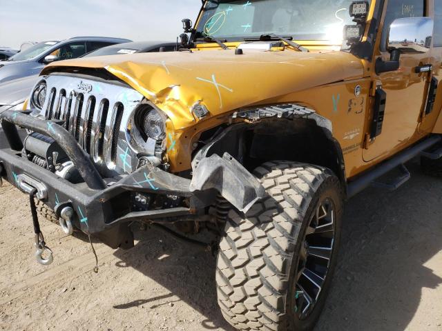 Photo 9 from auction – 2014 JEEP WRANGLER U with VIN 1C4BJWEG9EL212593