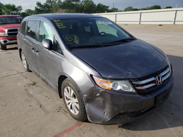 HONDA ODYSSEY EX 2014 with VIN 5FNRL5H67EB038533 - Photo from auction