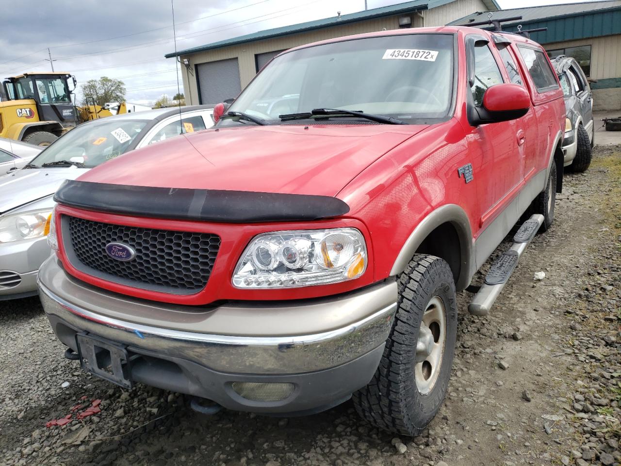 Photo 2 from auction – 2002 FORD F150 with VIN 2FTRX18L02CA00051