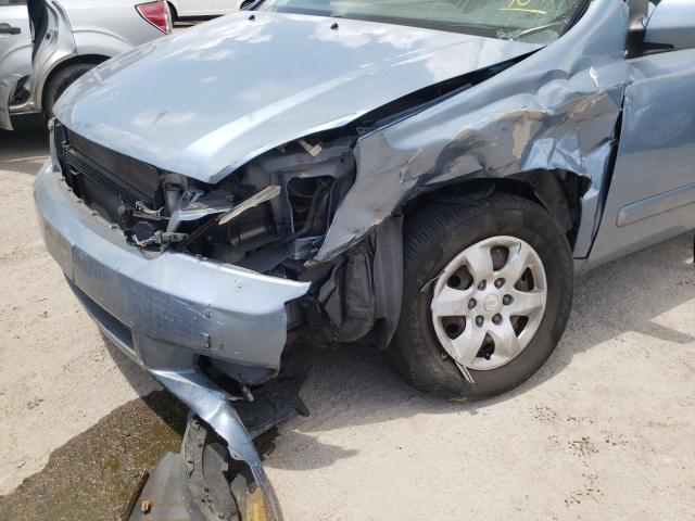 Photo 9 from auction – 2006 KIA SEDONA EX with VIN KNDMB233366052144
