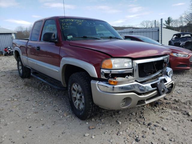 GMC NEW SIERRA 2005 with VIN 1GTEK19B85Z292932 - Photo from auction