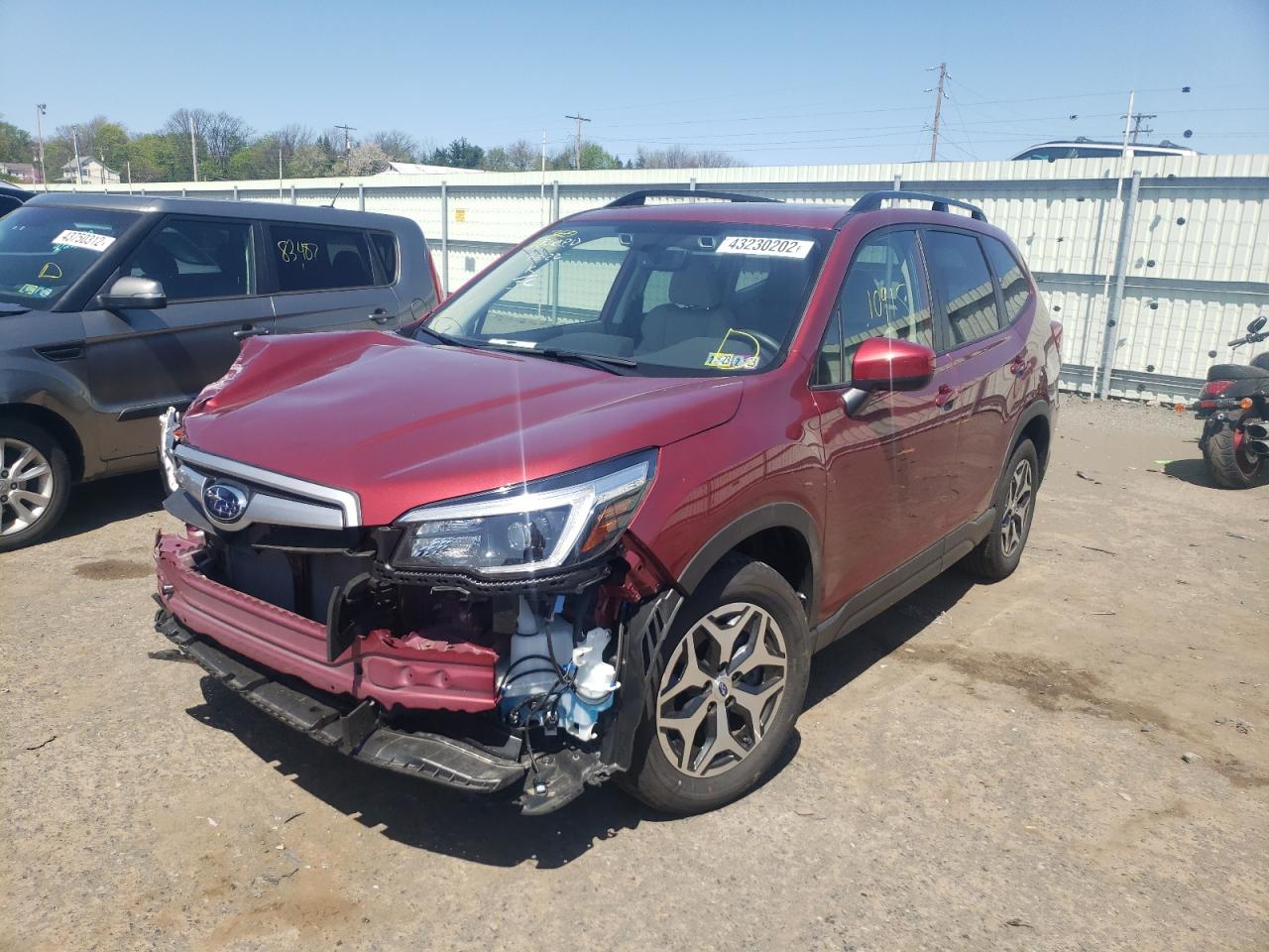 Photo 2 from auction – 2021 SUBARU FORESTER P with VIN JF2SKAJC6MH487280