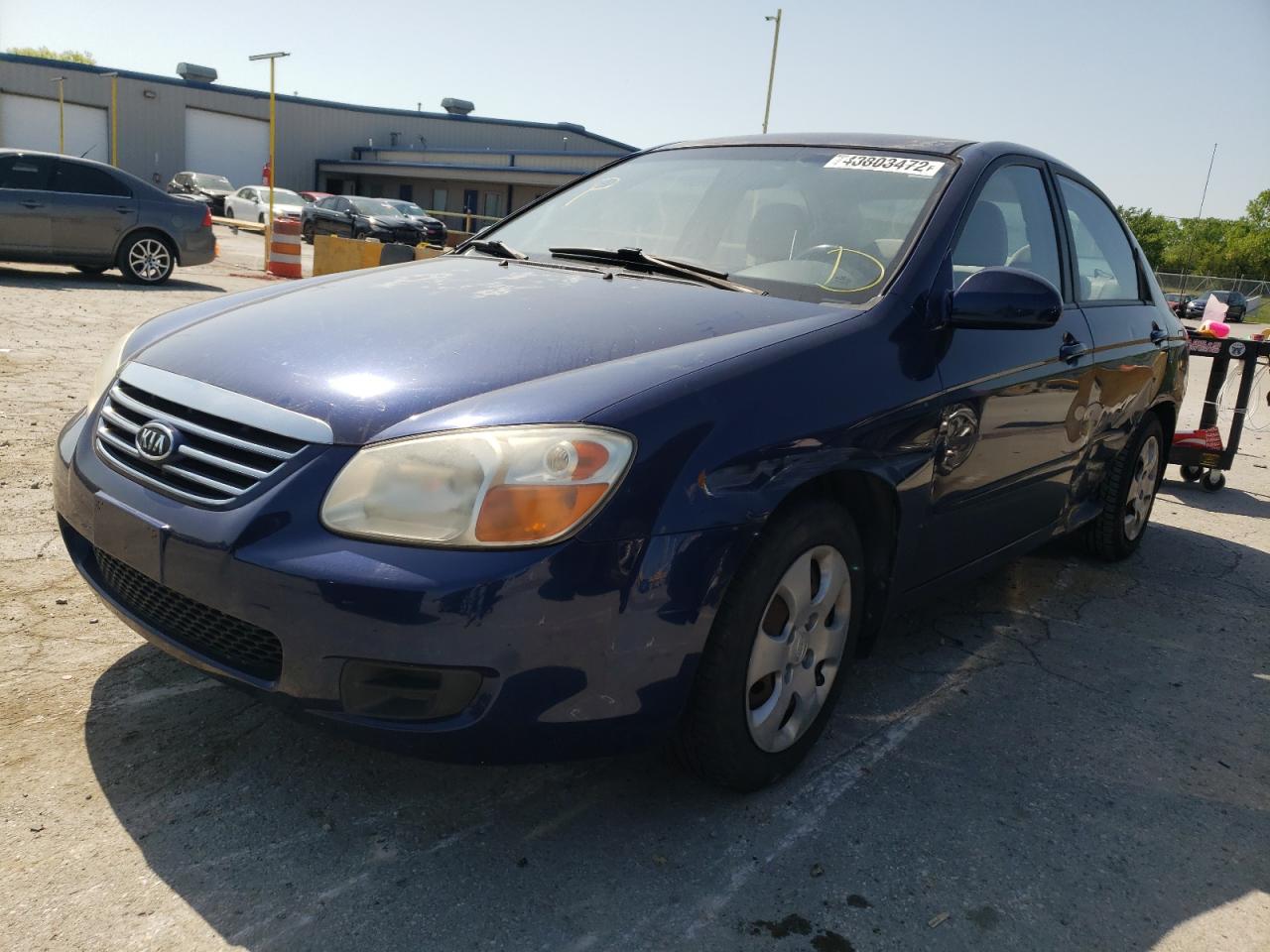 Photo 2 from auction – 2007 KIA SPECTRA EX with VIN KNAFE121075472412