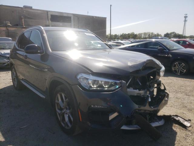 BMW X3 XDRIVE3 2020 with VIN 5UXTY5C07L9B22483 - Photo from auction
