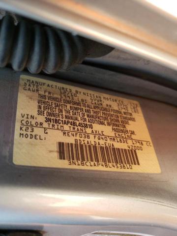 Photo 10 from auction – 2011 NISSAN VERSA S with VIN 3N1BC1AP4BL453810