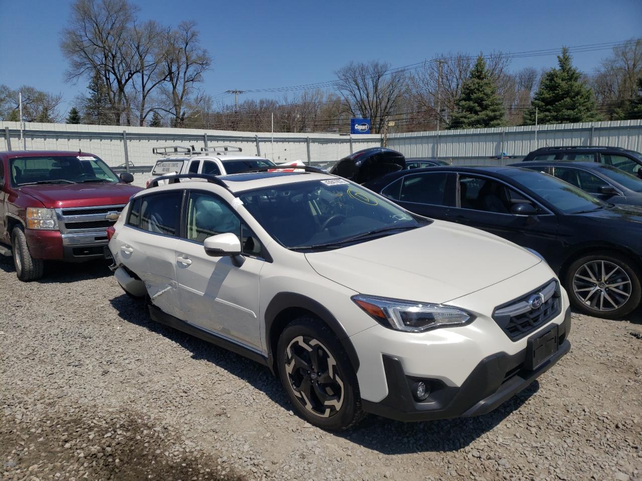 SUBARU CROSSTREK 2021 with VIN JF2GTHNC7M8653960 - Photo from auction