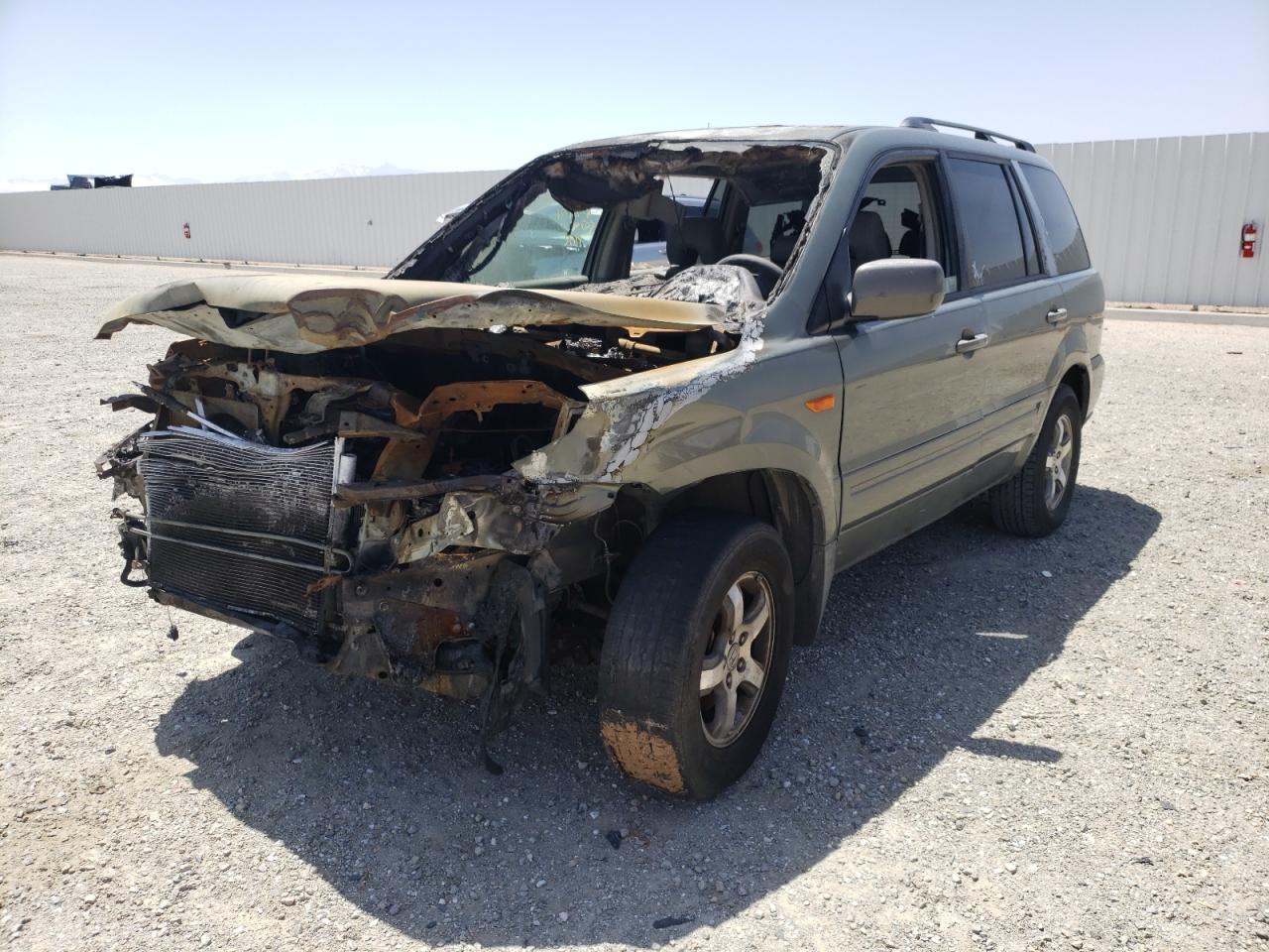 Photo 2 from auction – 2007 HONDA PILOT EXL with VIN 5FNYF28677B039296