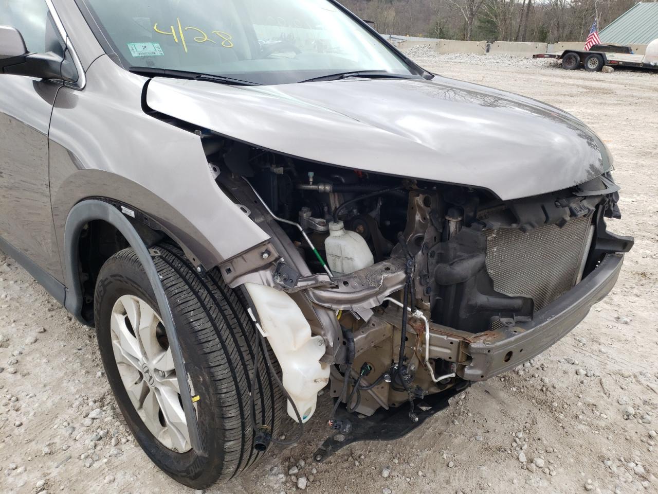 Photo 9 from auction – 2012 HONDA CR-V EX with VIN 5J6RM4H55CL061697