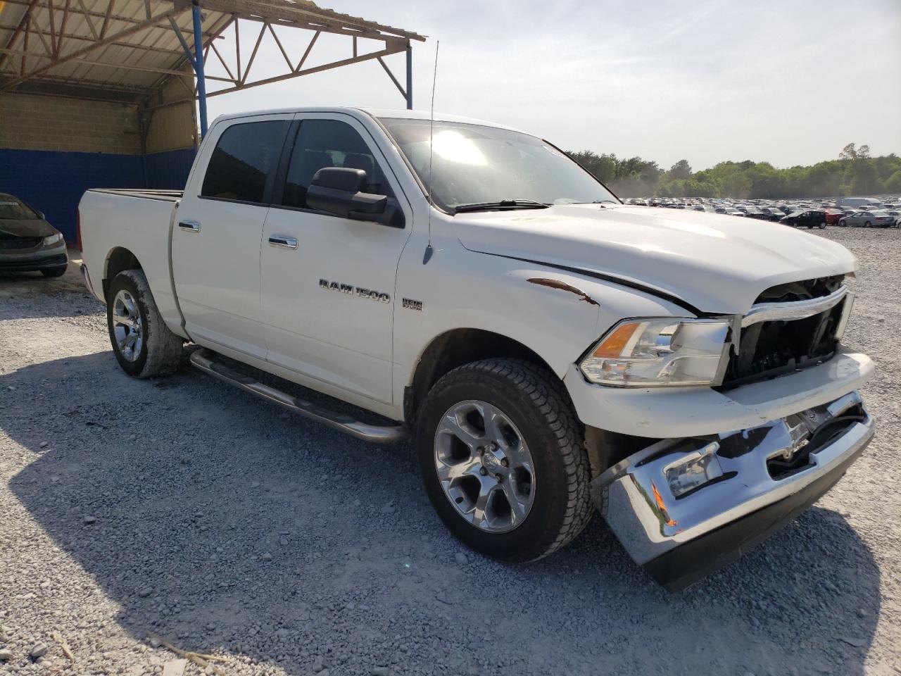 DODGE RAM 1500 2011 with VIN 1D7RB1CT9BS657762 - Photo from auction