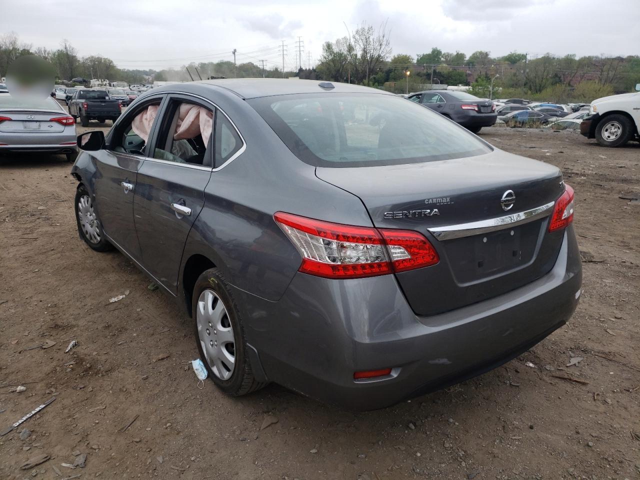 Photo 3 from auction – 2015 NISSAN SENTRA S with VIN 3N1AB7AP1FL674823