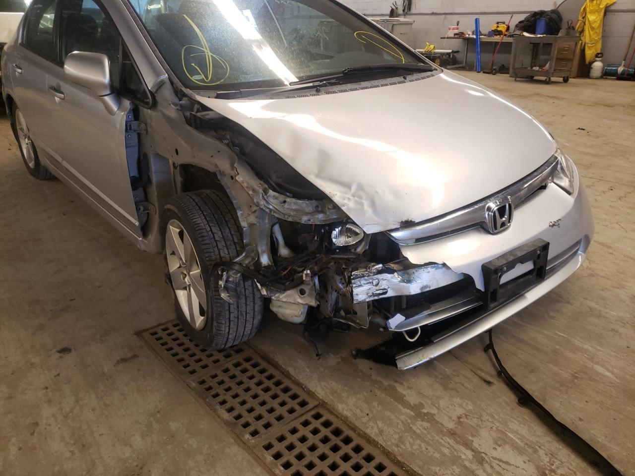 Photo 9 from auction – 2007 HONDA CIVIC EX with VIN 1HGFA16807L098323