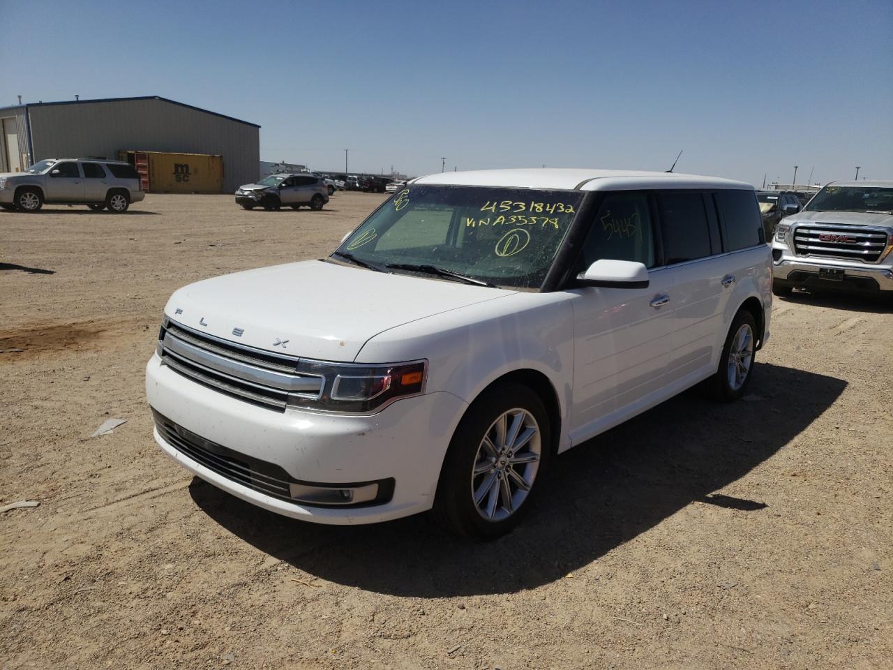 Photo 2 from auction – 2019 FORD FLEX LIMIT with VIN 2FMGK5D89KBA35378