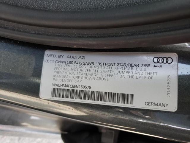 Photo 10 from auction – 2014 AUDI A6 PRESTIG with VIN WAUHMAFC8EN159578