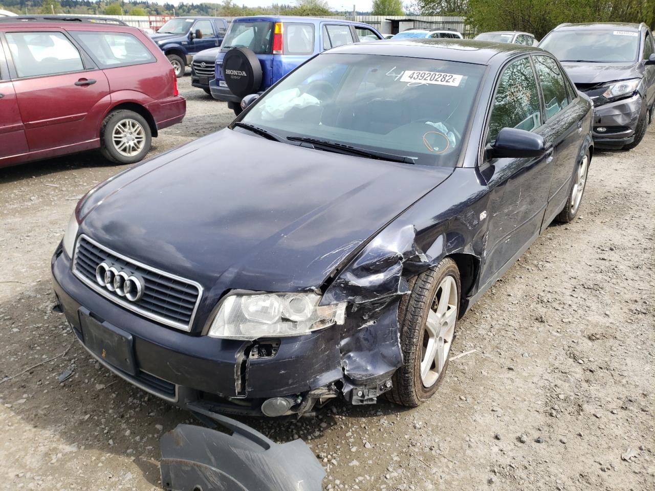Photo 2 from auction – 2003 AUDI A4 1.8T QU with VIN WAULC68E03A218944