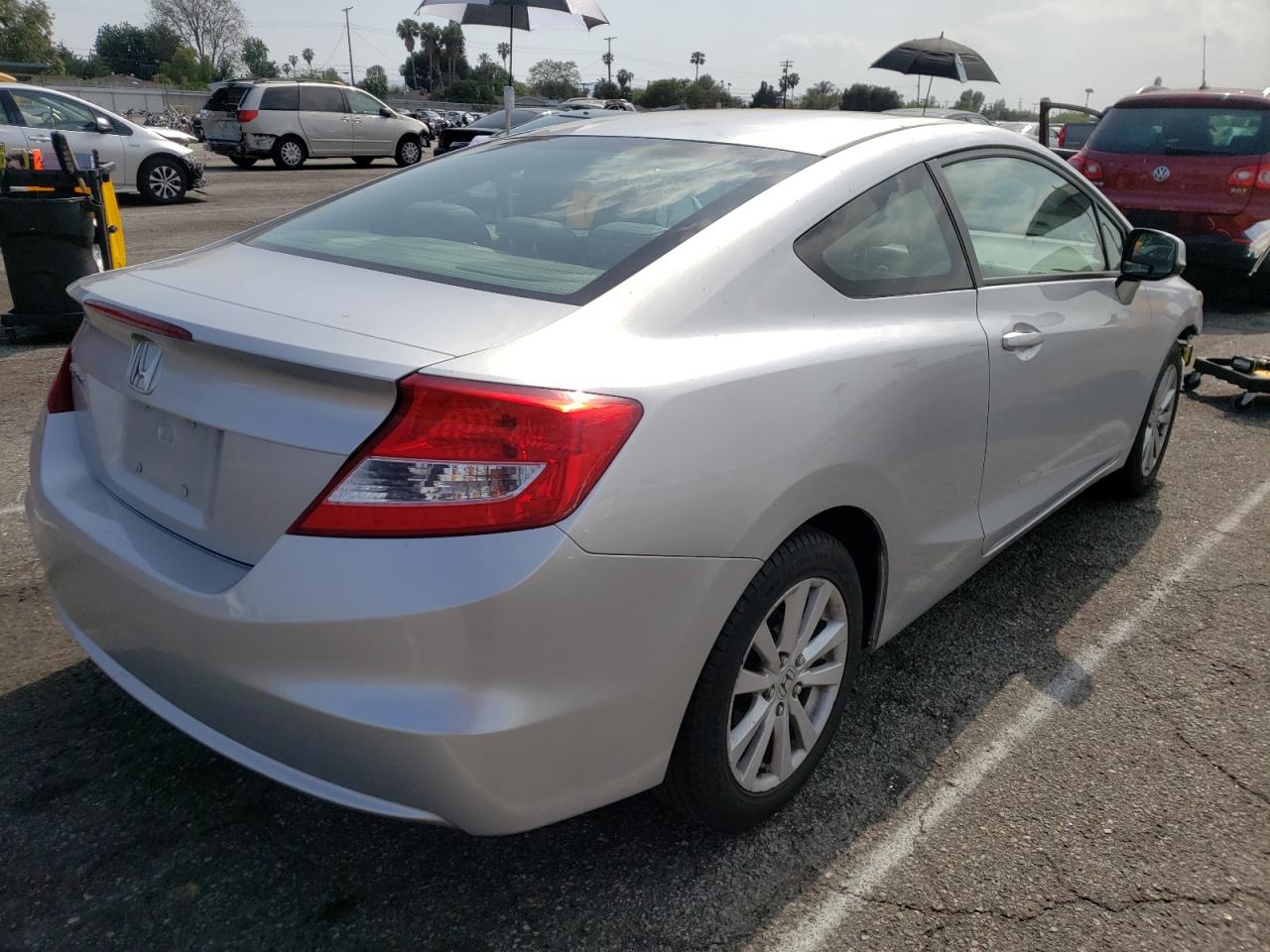 Photo 4 from auction – 2012 HONDA CIVIC EXL with VIN 2HGFG3B10CH521654