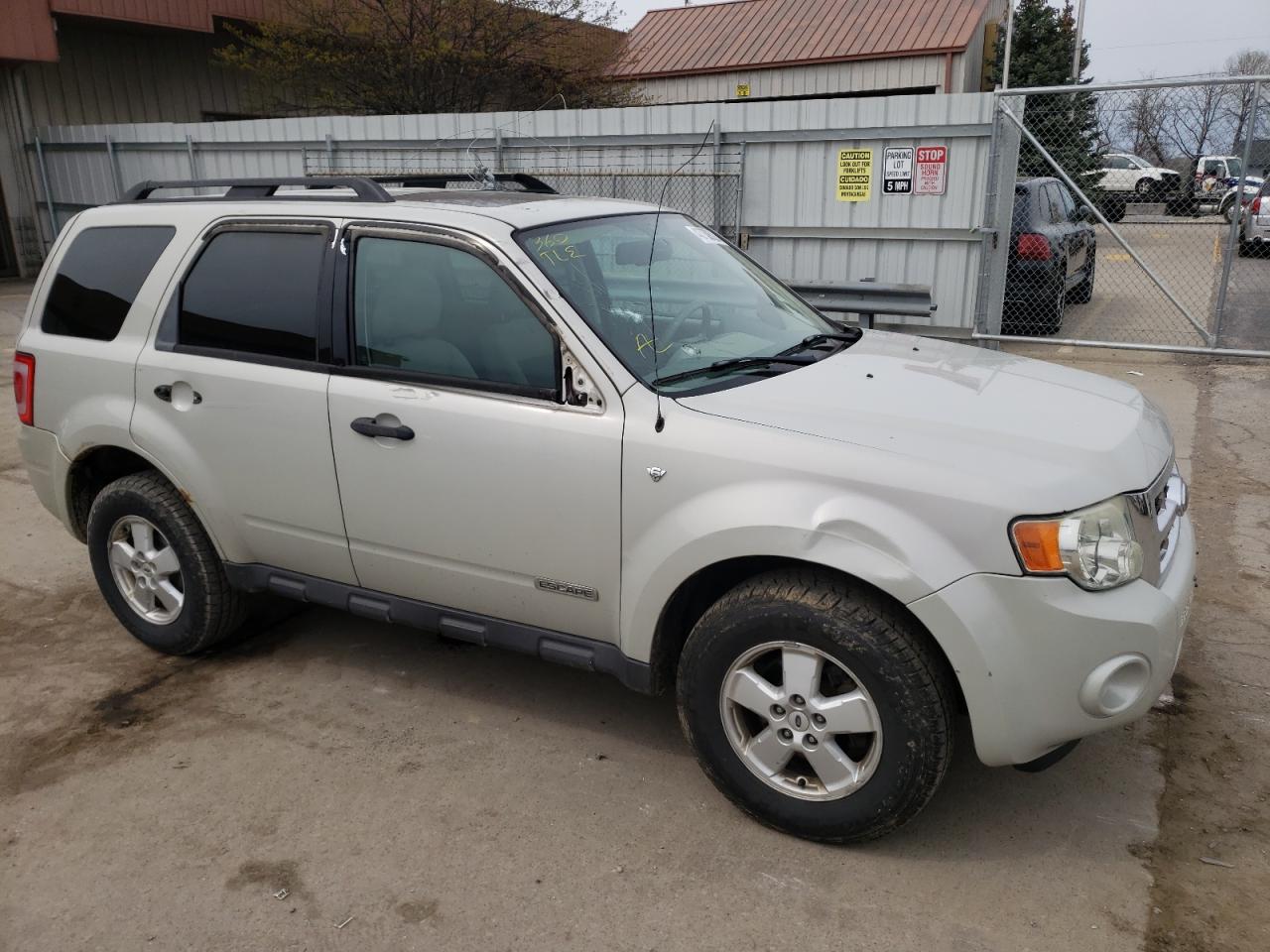 Photo 9 from auction – 2008 FORD ESCAPE XLT with VIN 1FMCU03188KA14634