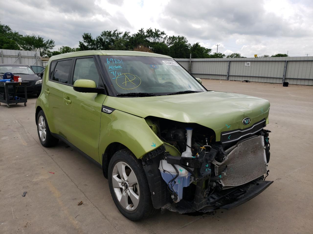 KIA SOUL 2017 with VIN KNDJN2A28H7880899 - Photo from auction