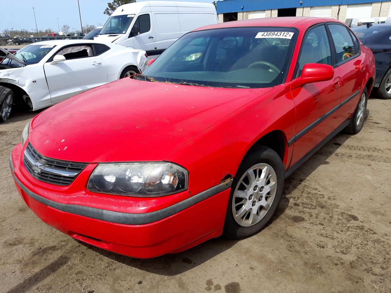 Photo 2 from auction – 2001 CHEVROLET IMPALA with VIN 2G1WF55EX19100617
