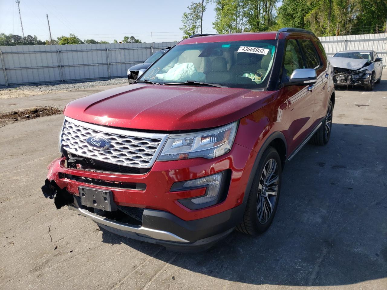Photo 2 from auction – 2016 FORD EXPLORER P with VIN 1FM5K8HT9GGC55319