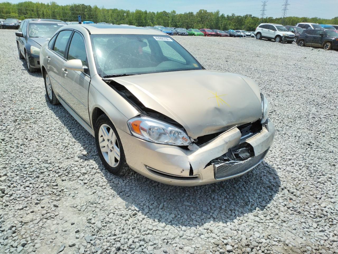 CHEVROLET IMPALA LT 2012 with VIN 2G1WG5E36C1198249 - Photo from auction