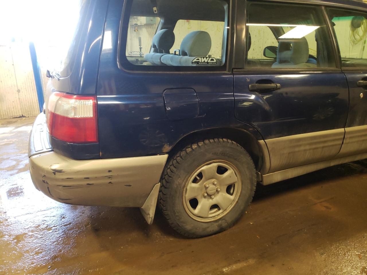Photo 9 from auction – 2001 SUBARU FORESTER S with VIN JF1SF65511G738919