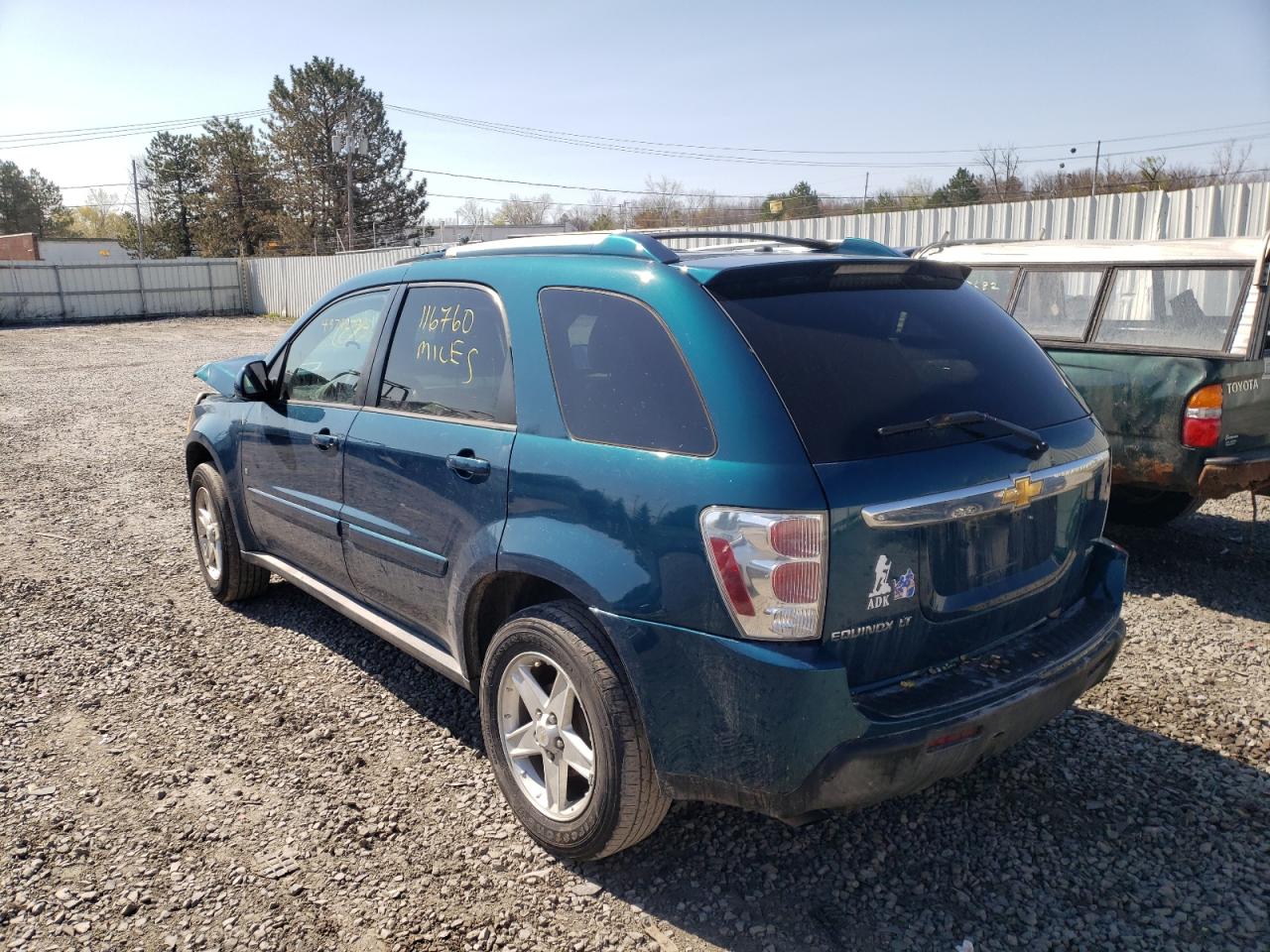 Photo 3 from auction – 2006 CHEVROLET EQUINOX LT with VIN 2CNDL73F566011329