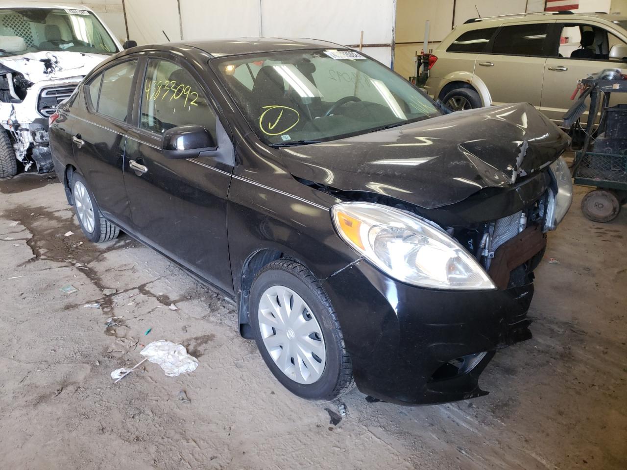 NISSAN VERSA S 2012 with VIN 3N1CN7AP2CL886786 - Photo from auction