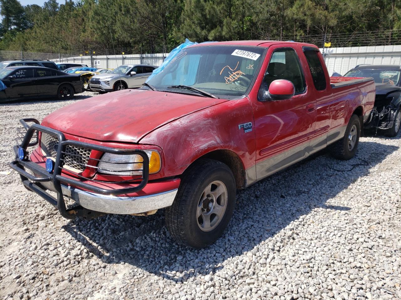 Photo 2 from auction – 2001 FORD F150 with VIN 1FTRX17L31NB53338