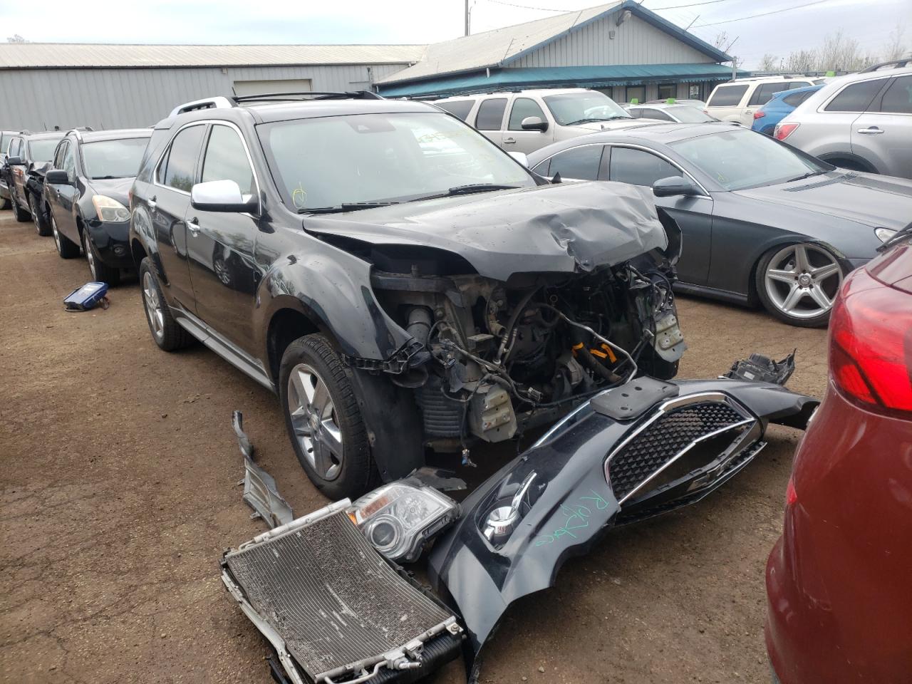 CHEVROLET EQUINOX LT 2014 with VIN 2GNALDEK2E6361071 - Photo from auction