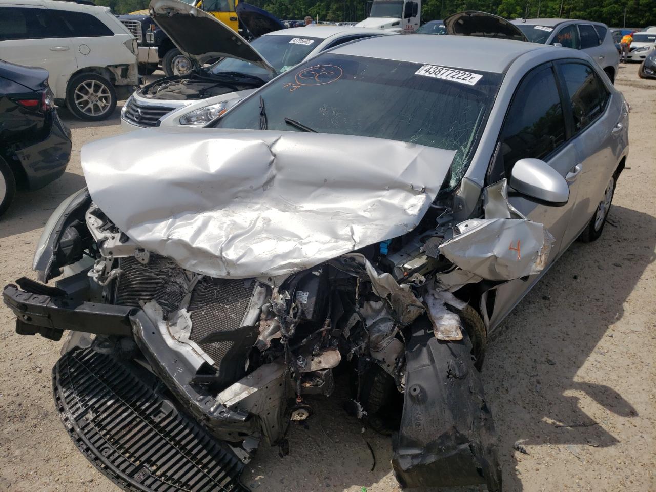Photo 2 from auction – 2016 TOYOTA COROLLA L with VIN 2T1BURHE8GC734466