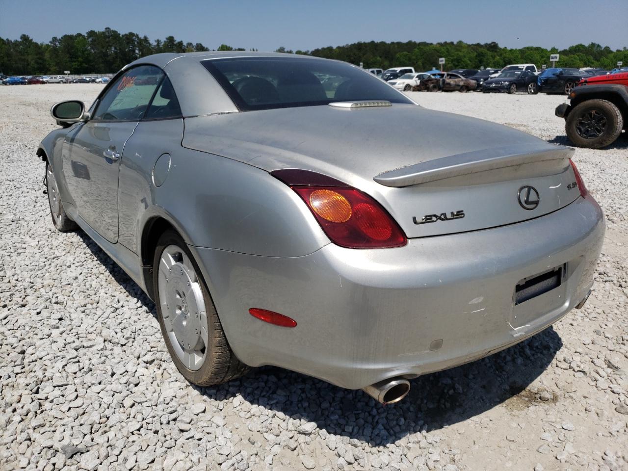 Photo 3 from auction – 2004 LEXUS SC 430 with VIN JTHFN48Y540052600