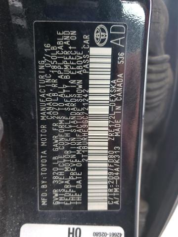 Photo 10 from auction – 2016 TOYOTA COROLLA L with VIN 2T1BURHE9GC721242