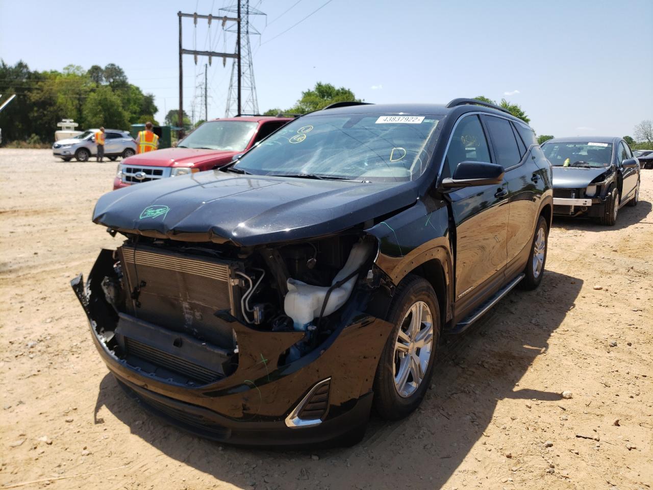 Photo 2 from auction – 2018 GMC TERRAIN SL with VIN 3GKALMEV1JL345957
