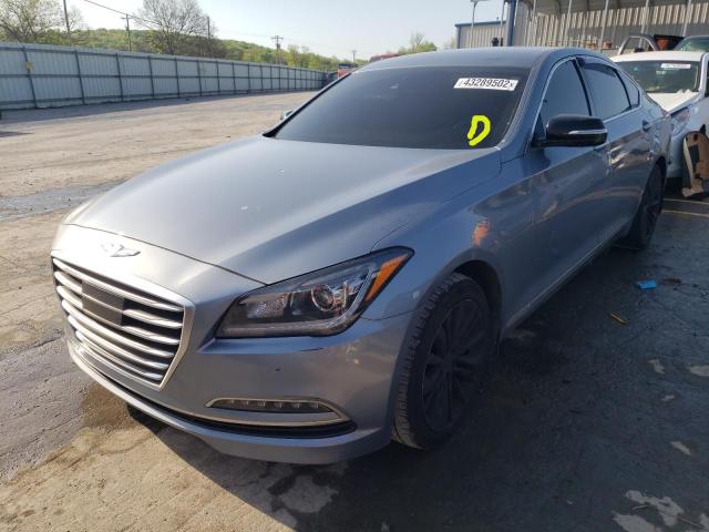 Photo 2 from auction – 2017 GENESIS G80 BASE with VIN KMHGN4JE0HU209577